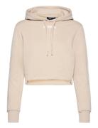 Hmllegacy Woman Cropped Hoodie Hummel Beige