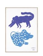 Two Creatures - Blue - 50X70 MADO Blue