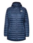 W New Trevail Parka The North Face Blue