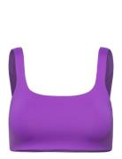 Square Neck Bikini Top Casall Purple