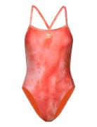 Hills Hiker Allover-Print Swimsuit Adidas Performance Orange