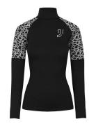 Win Wool Half Zip Johaug Black