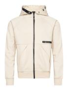 Race Bonded Zip Hood Sail Racing Beige