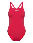 Women's Team Swimsuit Swim Pro Solid Arena Red