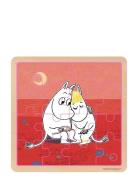 Moomin - Wooden Square Puzzle - Caring Barbo Toys Patterned