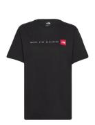 M Ss Never Stop Exploring Tee The North Face Black