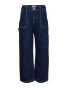 Vmamber Stra Cargo Dnm Jeans Vi3396 Girl Vero Moda Girl Blue