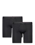 Puma Sport Microfiber Long Boxer 2P PUMA Black