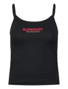 Sportswear Logo Fitted Cami Superdry Sport Black