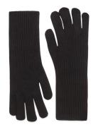 Woona Short Gloves Becksöndergaard Black