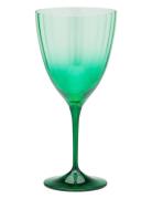 Faded Forest Green Wine Glass Anna + Nina Green