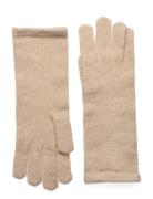 Pcfortuna Long Gloves Bc Pieces Beige