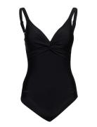 Womens Shaping Brigitte 1 Piece Speedo Black