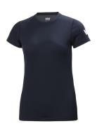 W Hh Tech T-Shirt Helly Hansen Navy