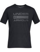 Ua Team Issue Wordmark Ss Under Armour Black