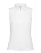 Macy Sl Polo Shirt Daily Sports White