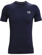 Ua Hg Armour Fitted Ss Under Armour Navy