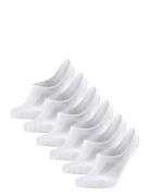 No-Show Cotton Socks 6-Pack Danish Endurance White