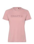 Core Essence Logo Tee W Craft Pink