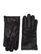 Goatskin Gloves Sebago Black