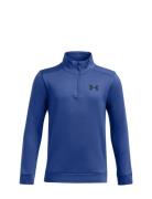 Ua Armour Fleece 1/4 Zip Under Armour Blue