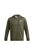 Ua Icon Fleece Fz Hood Under Armour Khaki