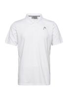 Club 22 Tech Polo Shirt Men Head White