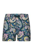 Borg Print Swim Shorts Björn Borg Navy