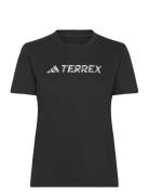 W Logo Tee Adidas Terrex Black