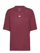 Tr-Es Mat T Adidas Performance Burgundy