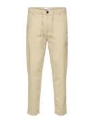 Slh172-Slimtape Brody Linen Pant Noos Selected Homme Beige