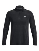 Ua Seamless Stride 1/4 Zip Under Armour Black