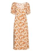 Oceans Together Wrap Dress Rip Curl Orange