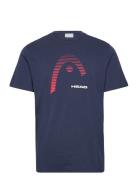 Club Carl T-Shirt Men Head Navy