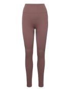 Soft Rib Seamless Legging Moonchild Yoga Wear Brown