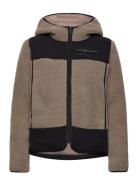 W Gale Pile Zip Hood Sail Racing Brown