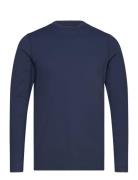 Mens First Skin Round Neck BACKTEE Navy