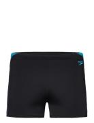 Mens Hyperboom Splice Aquashort Speedo Black