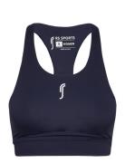 Women's Stretch Tech Sports Bra Logo RS Sports Navy