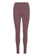 Nb Sleek Pocket High Rise Legging 27" New Balance Burgundy