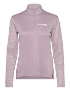 Terrex Multi Half-Zip Long-Sleeve Top Adidas Terrex Pink