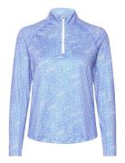 W You-V Microdot 1/4 Zip PUMA Golf Blue