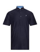 Puma X Ptc Jacquard Polo PUMA Golf Navy