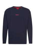 Linked Ls-Shirt HUGO Navy