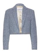 Bold Weave Short Blazer REMAIN Birger Christensen Blue