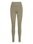 Hmlmt Define Seaml Scrunch Tights Hummel Khaki