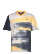 Topspin T-Shirt Men Head Navy