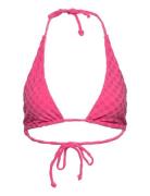 Terry Convertible Triangle Top Speedo Pink