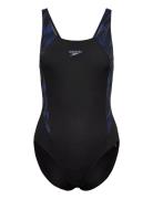 Womens Hyperboom Splice Muscleback 1 Pc Speedo Black