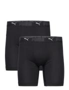 Puma Sport Cotton Long Boxer 2P PUMA Black